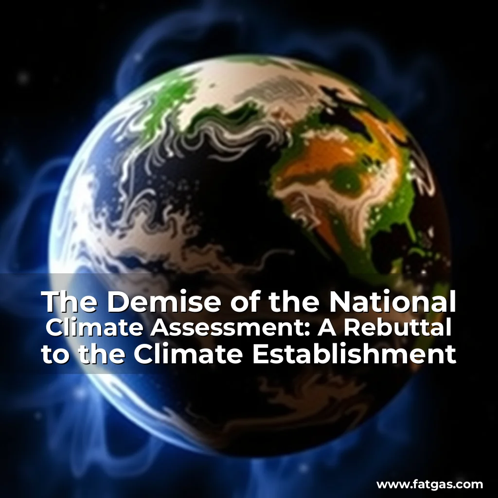 Read more about the article The Demise of the National Climate Assessment: A Rebuttal to the Climate Establishment