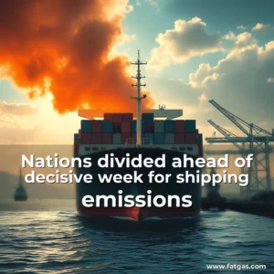 Read more about the article Nations divided ahead of decisive week for shipping emissions