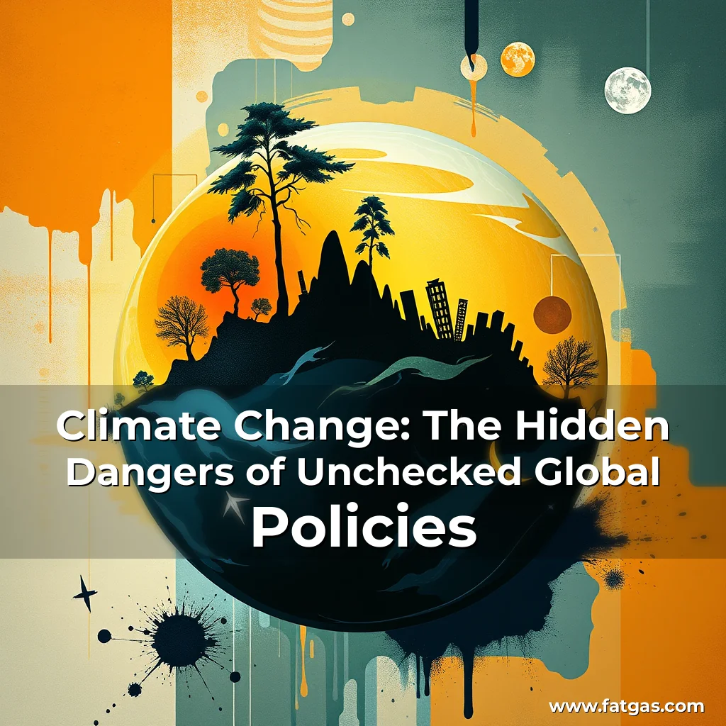 Read more about the article Climate Change: The Hidden Dangers of Unchecked Global Policies