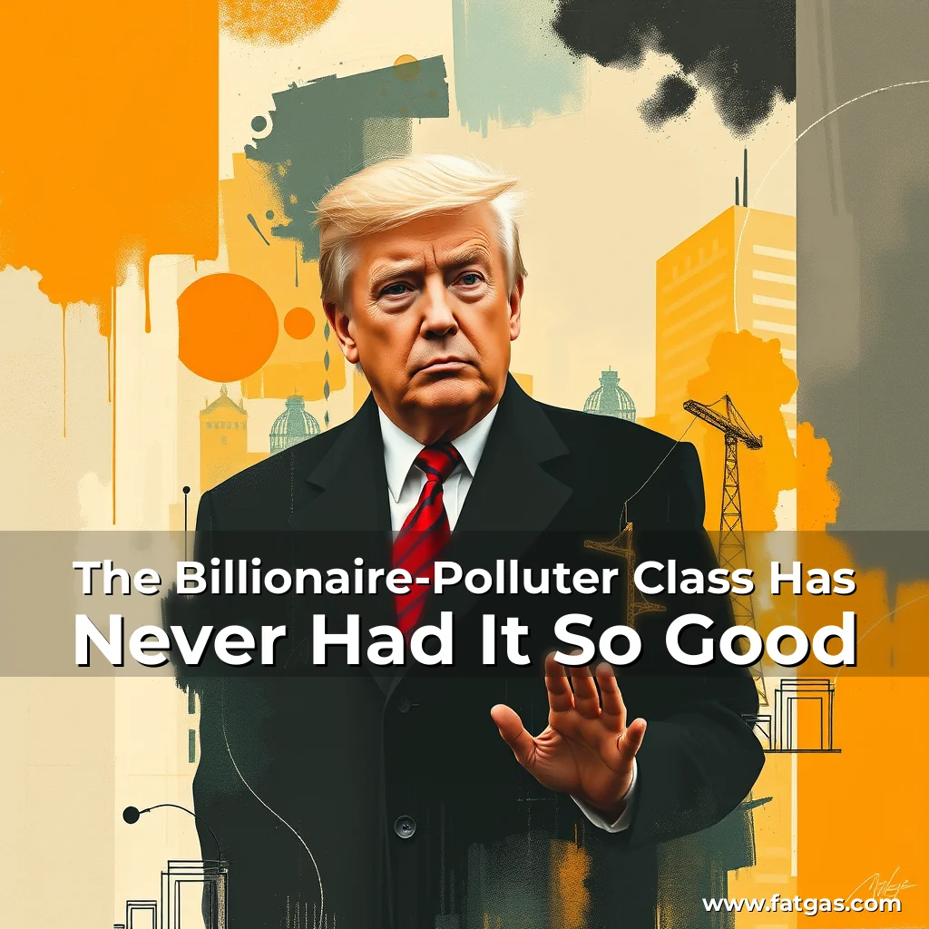 You are currently viewing The Billionaire-Polluter Class Has Never Had It So Good