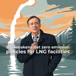 Read more about the article B  C  weakens net  zero emission policies for LNG facilities