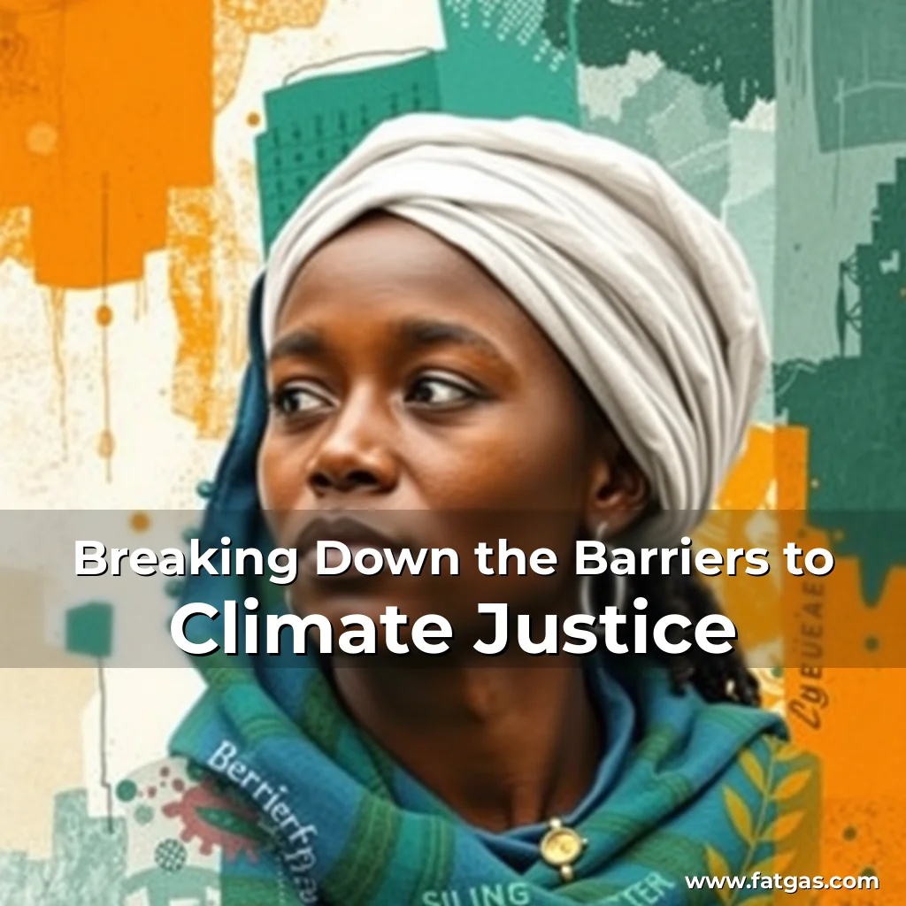Read more about the article Breaking Down the Barriers to Climate Justice