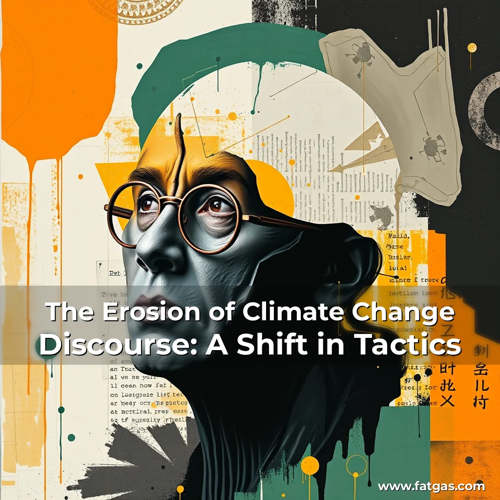 Read more about the article The Erosion of Climate Change Discourse: A Shift in Tactics