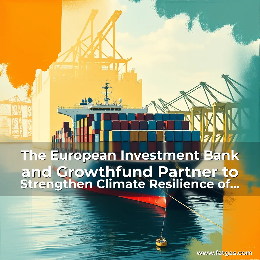 Read more about the article The European Investment Bank and Growthfund Partner to Strengthen Climate Resilience of Greek Ports