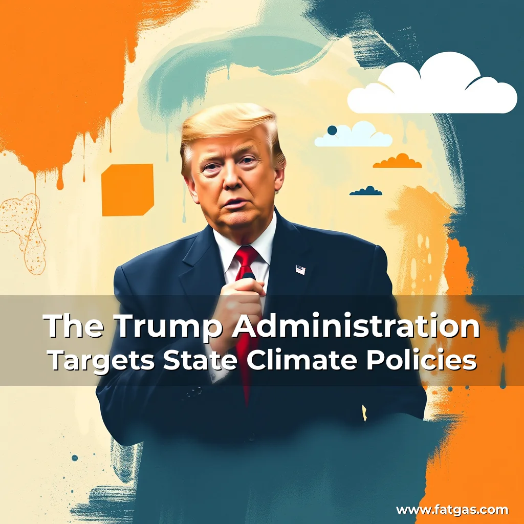 Read more about the article The Trump Administration Targets State Climate Policies
