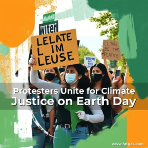 Read more about the article Protesters Unite for Climate Justice on Earth Day