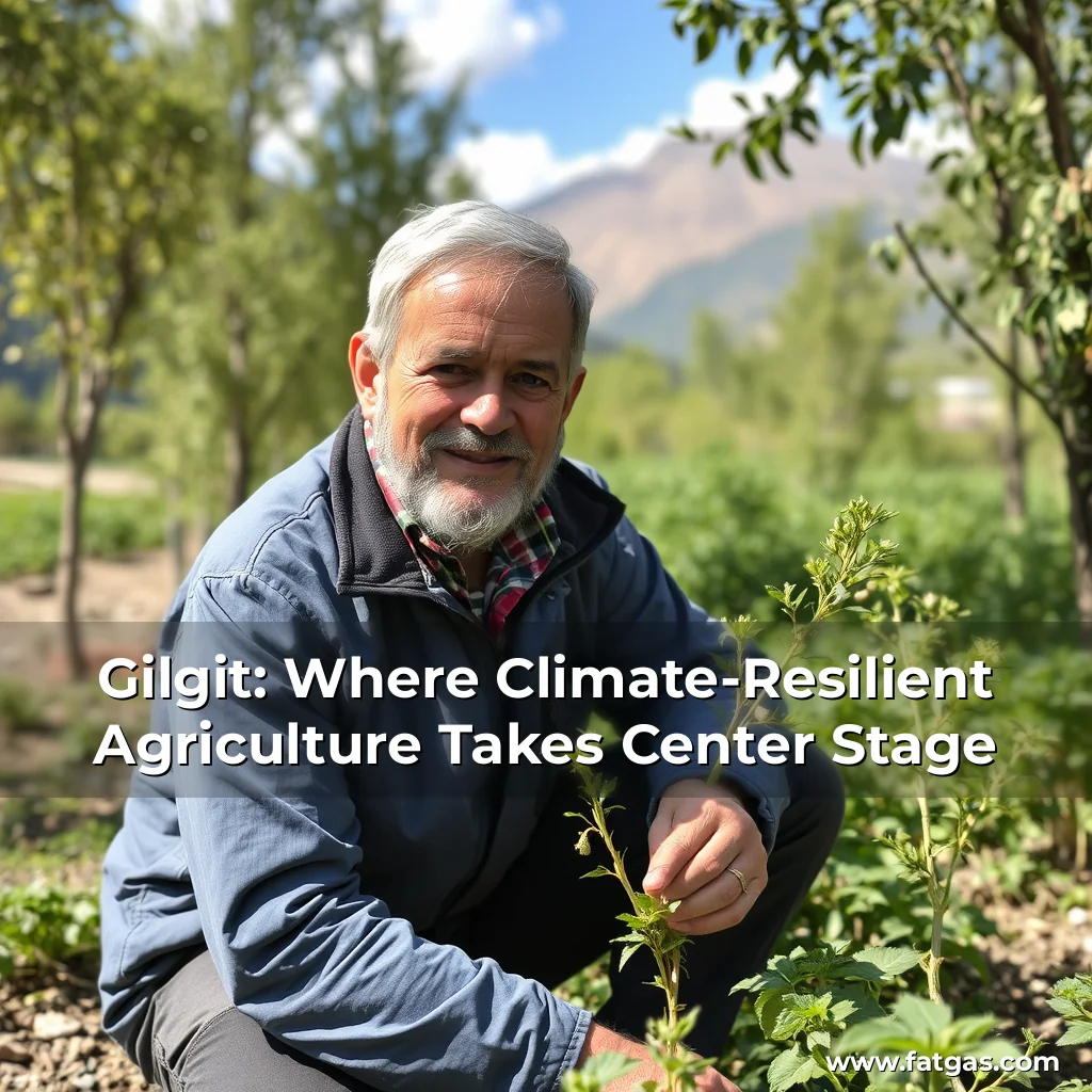 You are currently viewing Gilgit: Where Climate-Resilient Agriculture Takes Center Stage