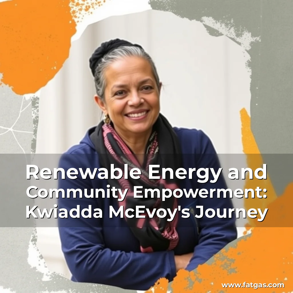 Read more about the article Renewable Energy and Community Empowerment: Kwiadda McEvoy’s Journey