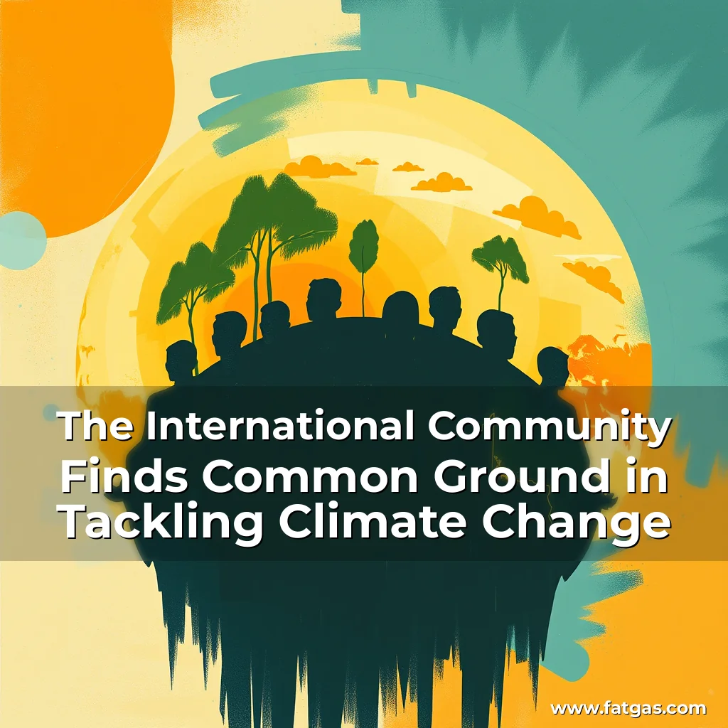 Read more about the article The International Community Finds Common Ground in Tackling Climate Change