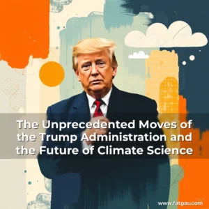 Read more about the article The Unprecedented Moves of the Trump Administration and the Future of Climate Science