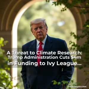 Read more about the article A Threat to Climate Research: Trump Administration Cuts $4m in Funding to Ivy League University