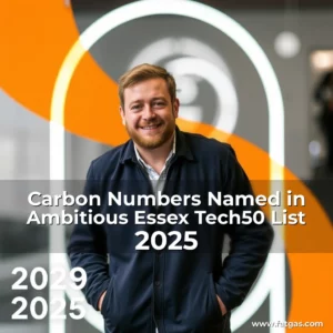 Read more about the article Carbon Numbers Named in Ambitious Essex Tech50 List 2025