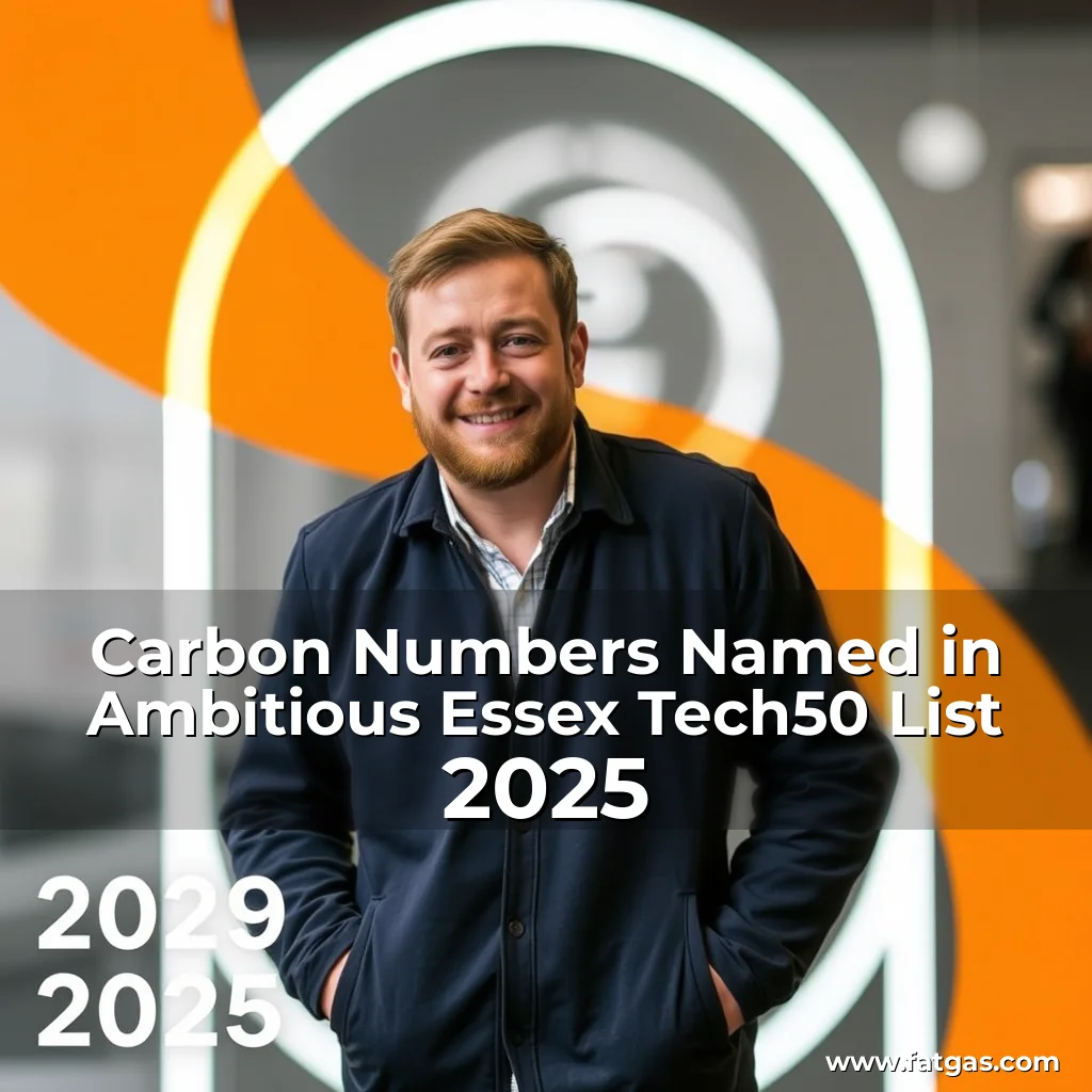 Read more about the article Carbon Numbers Named in Ambitious Essex Tech50 List 2025