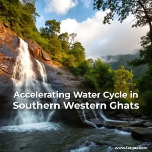 Read more about the article Accelerating Water Cycle in Southern Western Ghats