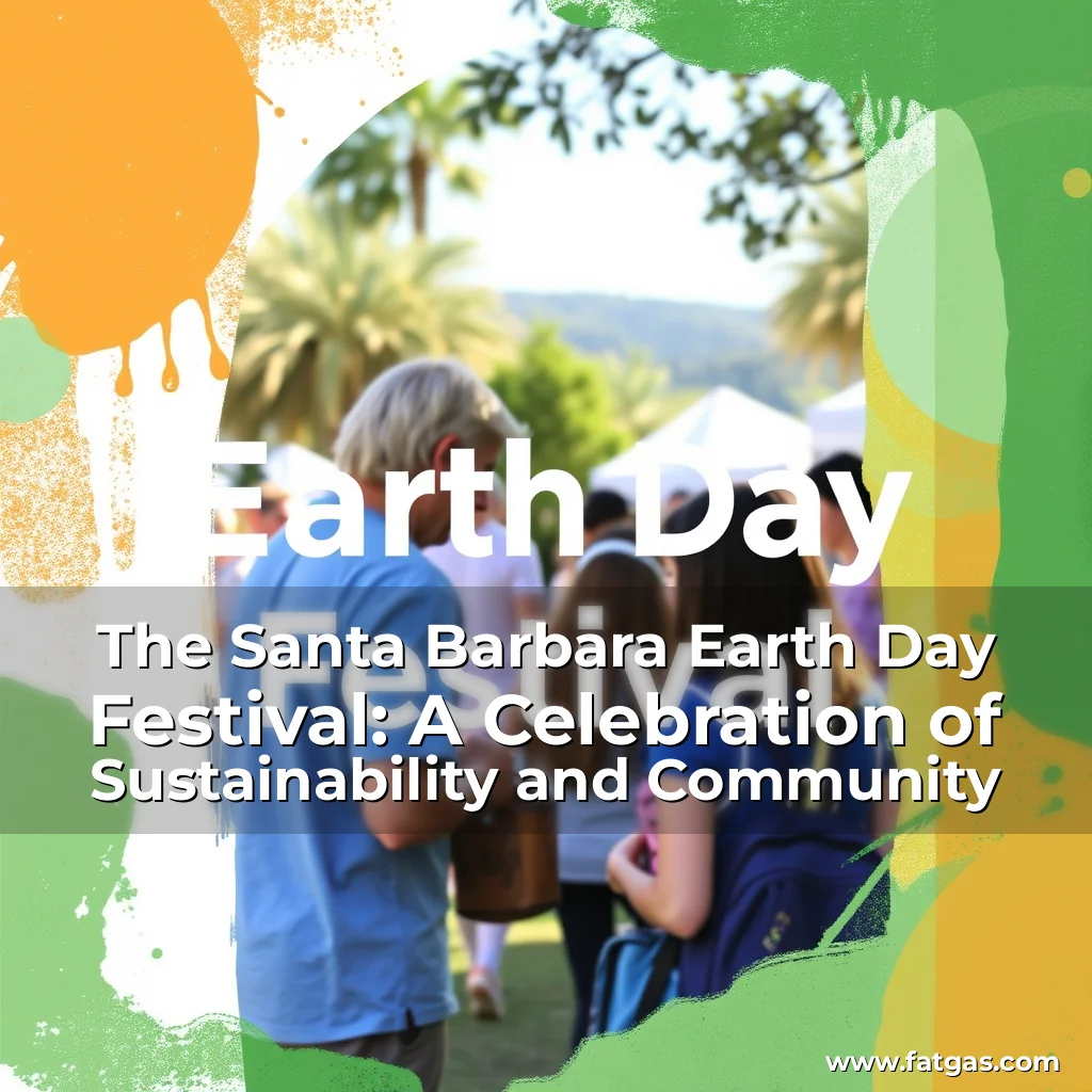 Read more about the article The Santa Barbara Earth Day Festival: A Celebration of Sustainability and Community