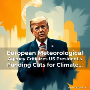 Read more about the article European Meteorological Agency Criticizes US President’s Funding Cuts for Climate Research
