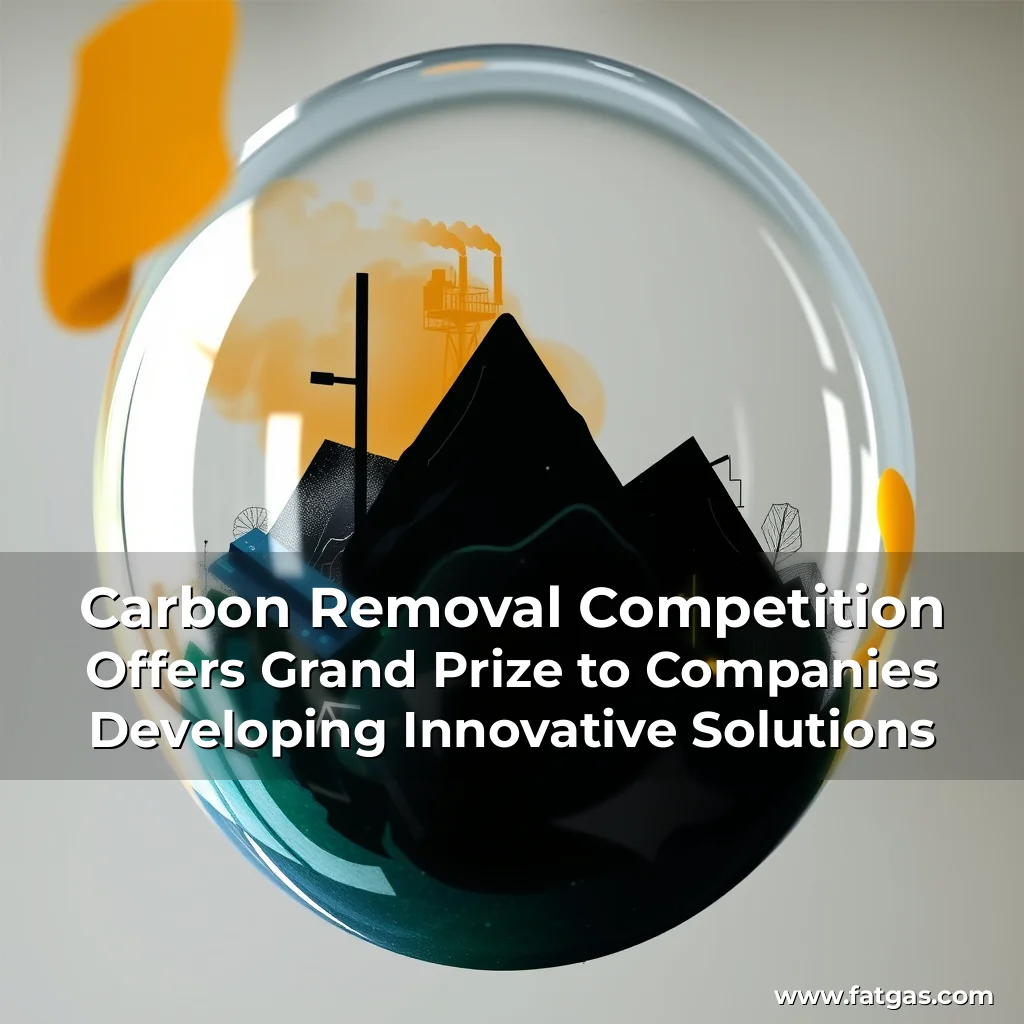 Read more about the article Carbon Removal Competition Offers Grand Prize to Companies Developing Innovative Solutions