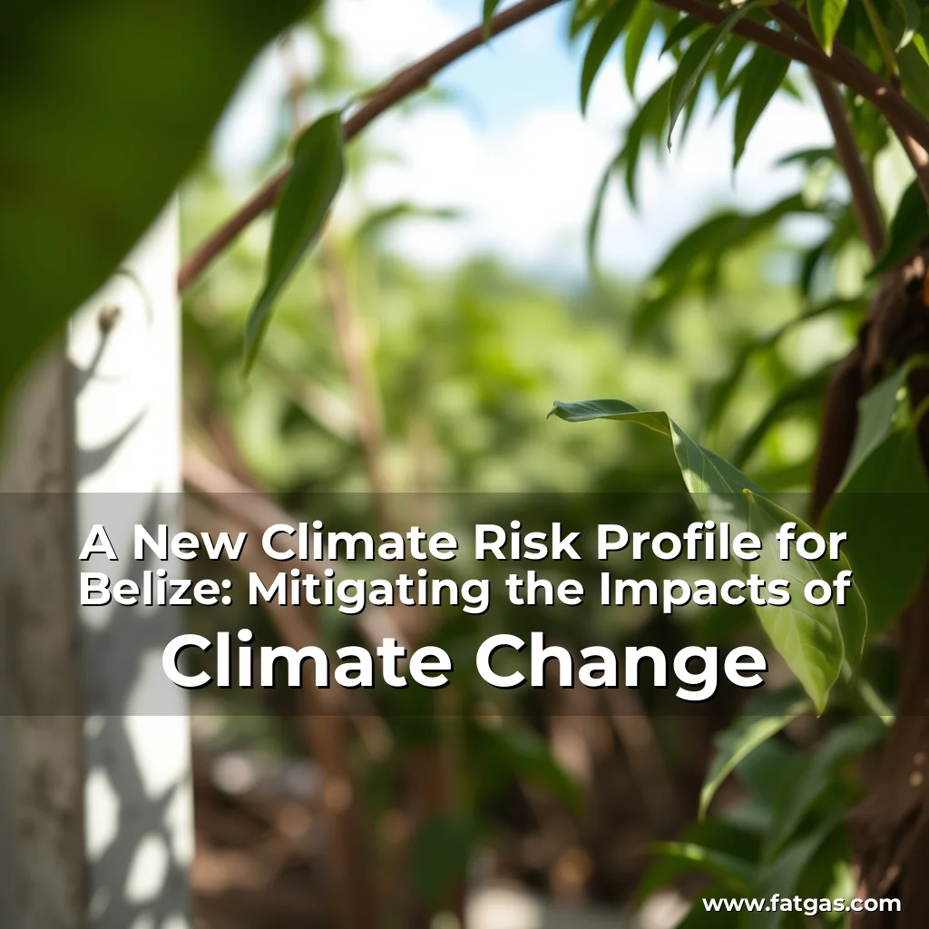 Read more about the article A New Climate Risk Profile for Belize: Mitigating the Impacts of Climate Change