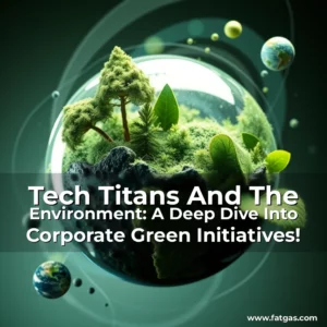 Artistic representation for Tech Titans And The Environment: A Deep Dive Into Corporate Green Initiatives!