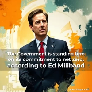 Read more about the article The Government is standing firm on its commitment to net zero, according to Ed Miliband