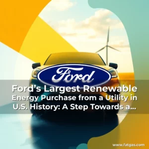 Read more about the article Ford’s Largest Renewable Energy Purchase from a Utility in U.S. History: A Step Towards a Cleaner Tomorrow