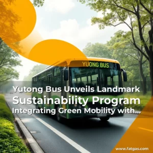 Read more about the article Yutong Bus Unveils Landmark Sustainability Program Integrating Green Mobility with Ecological Restoration