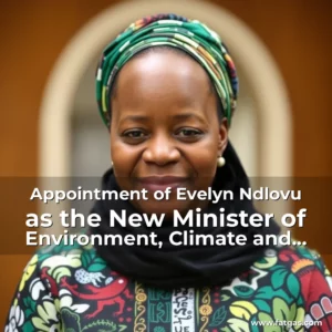 Read more about the article Appointment of Evelyn Ndlovu as the New Minister of Environment, Climate and Wildlife