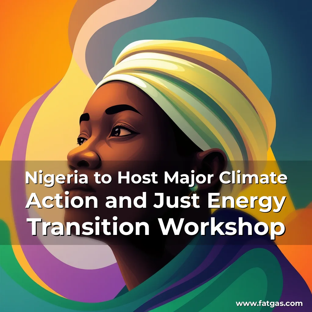 Read more about the article Nigeria to Host Major Climate Action and Just Energy Transition Workshop
