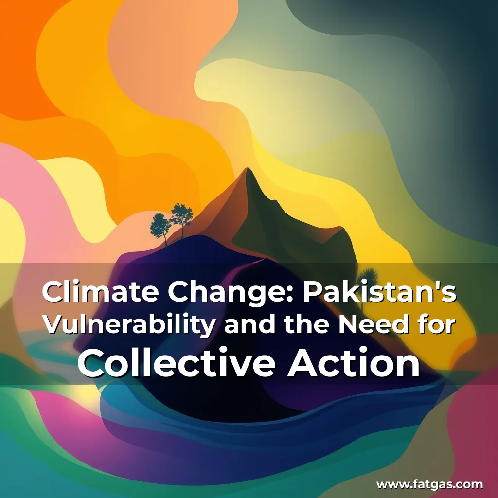 Read more about the article Climate Change: Pakistan’s Vulnerability and the Need for Collective Action