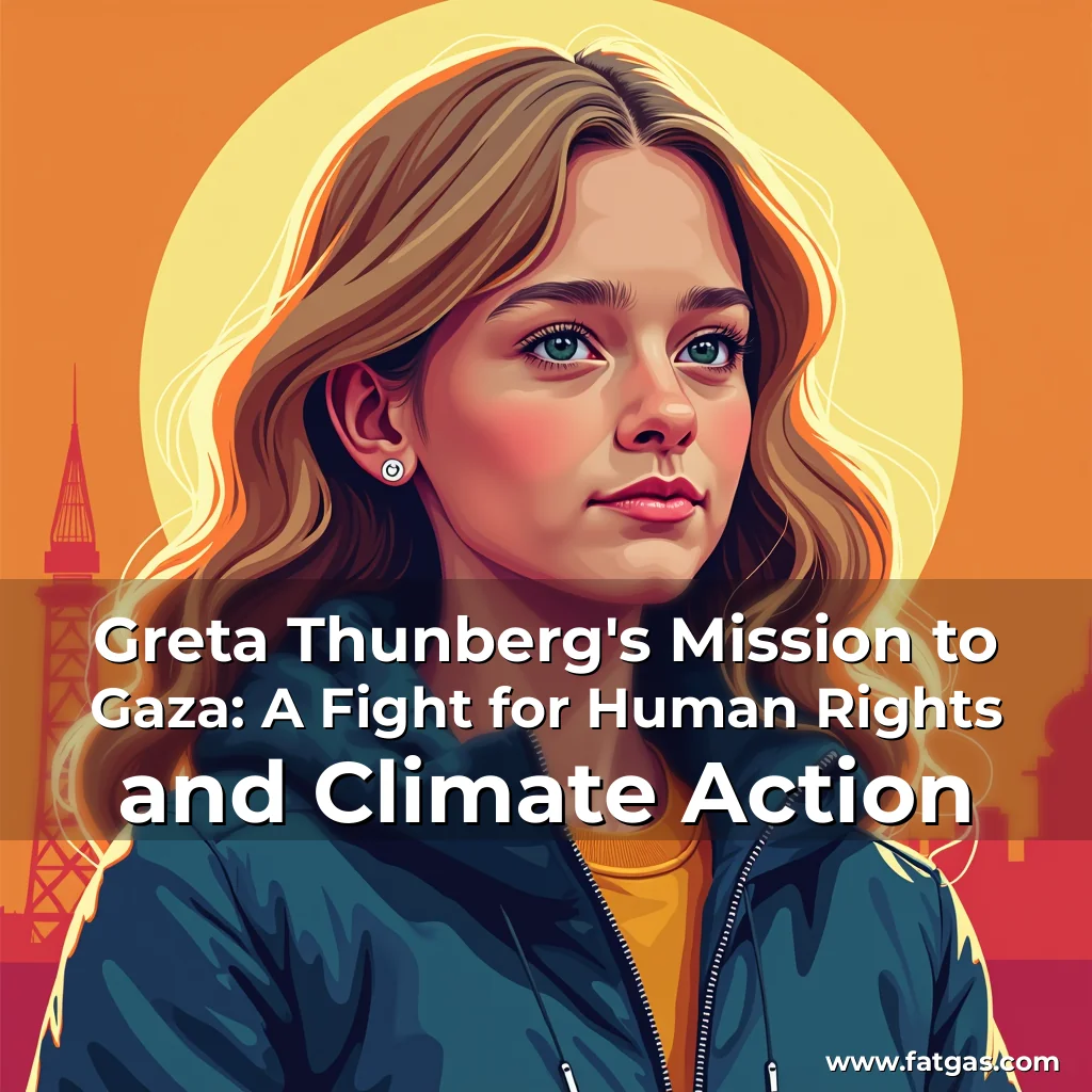 Read more about the article Greta Thunberg’s Mission to Gaza: A Fight for Human Rights and Climate Action