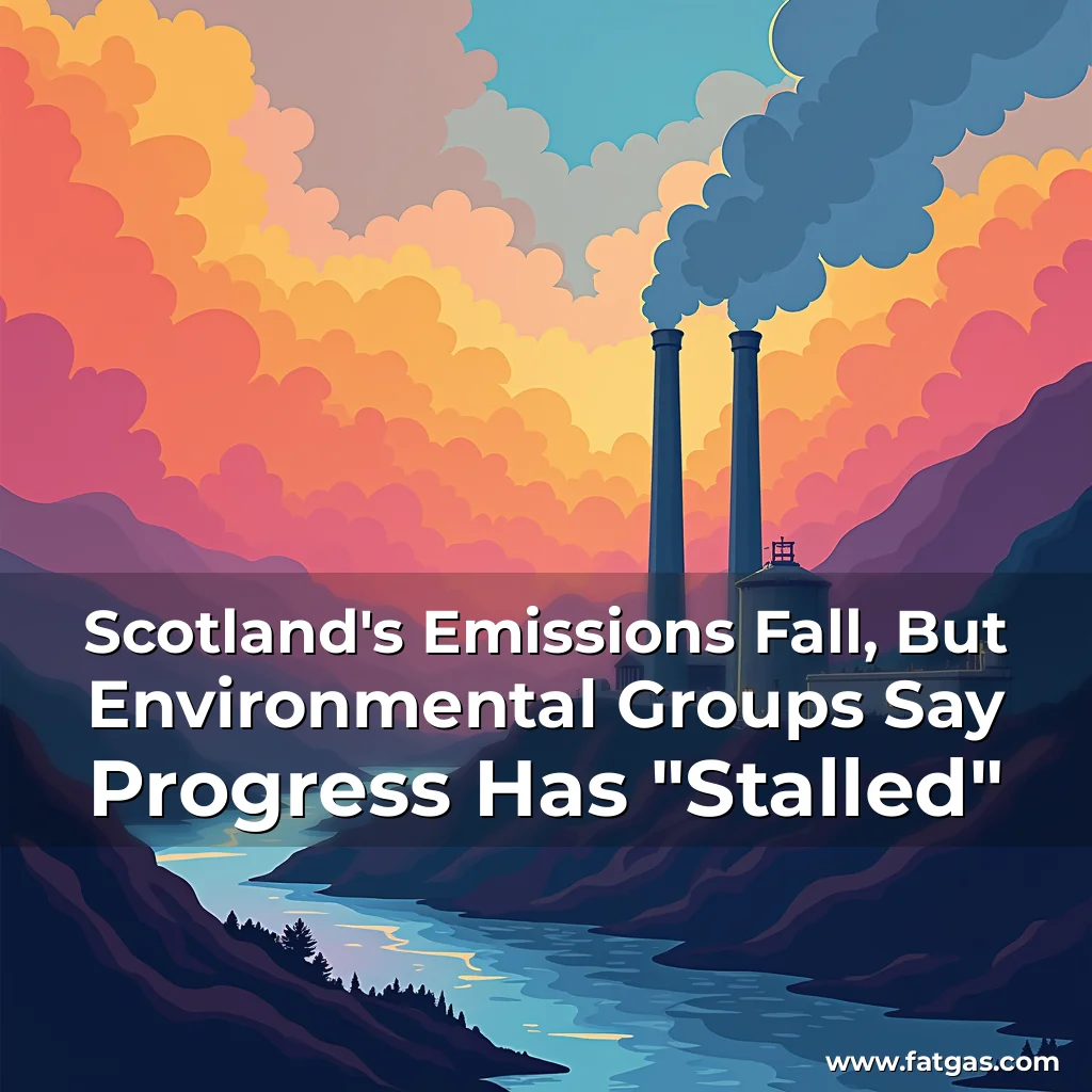 Read more about the article Scotland’s Emissions Fall, But Environmental Groups Say Progress Has “Stalled”
