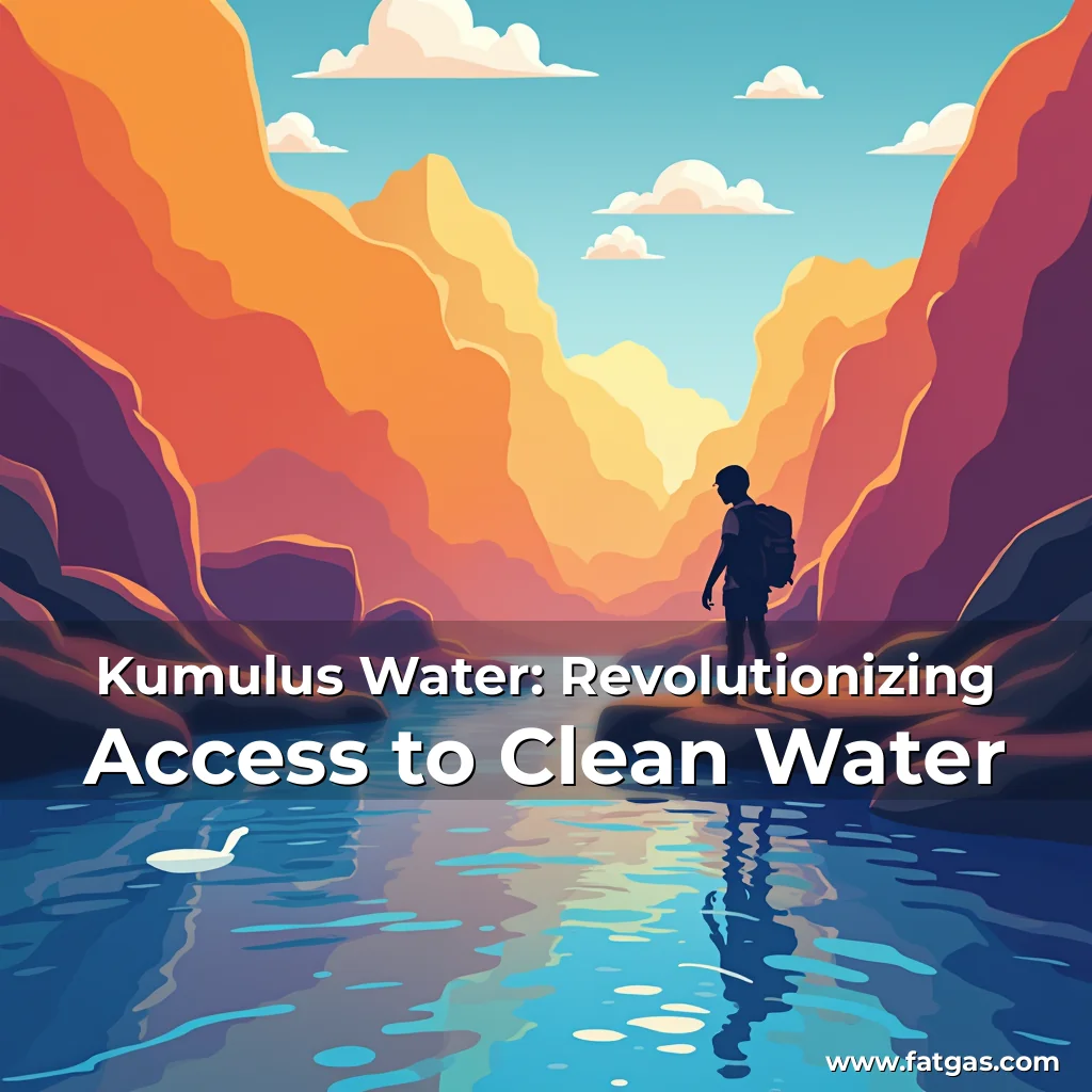 Read more about the article Kumulus Water: Revolutionizing Access to Clean Water