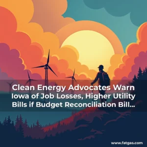 Read more about the article Clean Energy Advocates Warn Iowa of Job Losses, Higher Utility Bills if Budget Reconciliation Bill Passes as Is