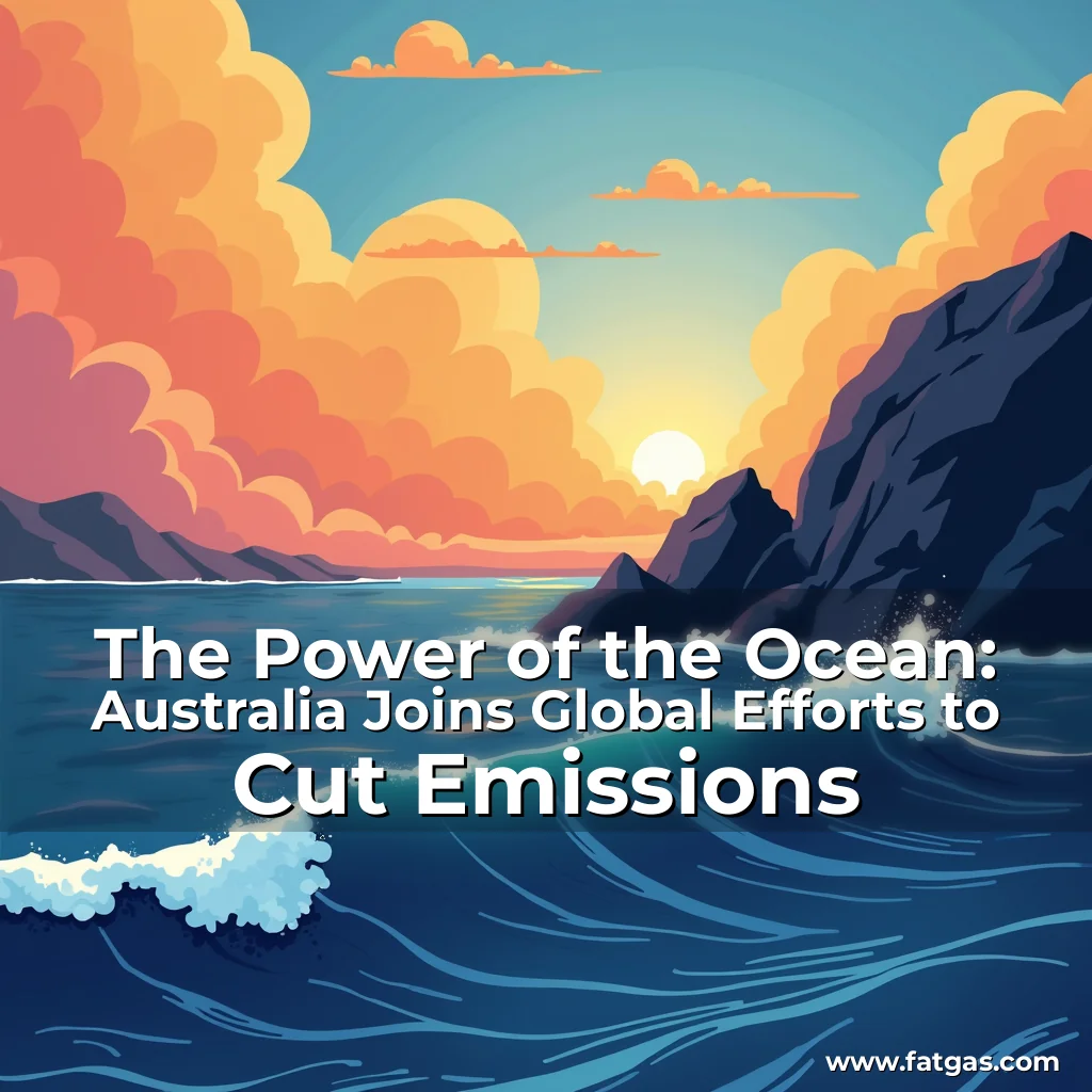 Read more about the article The Power of the Ocean: Australia Joins Global Efforts to Cut Emissions