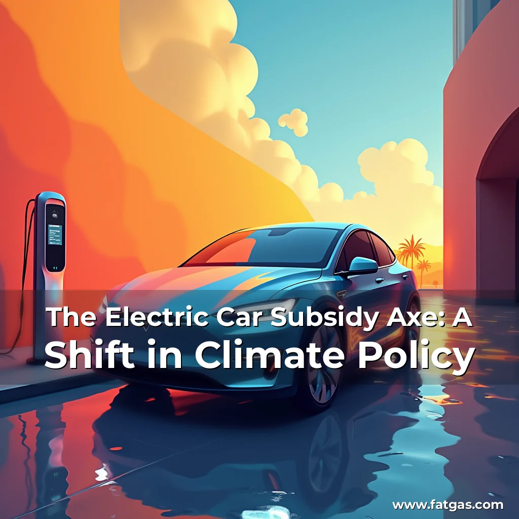 Read more about the article The Electric Car Subsidy Axe: A Shift in Climate Policy