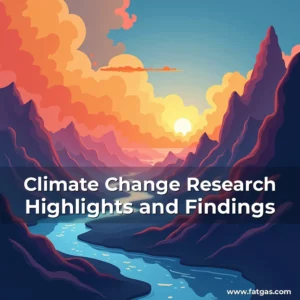 Read more about the article Climate Change Research Highlights and Findings