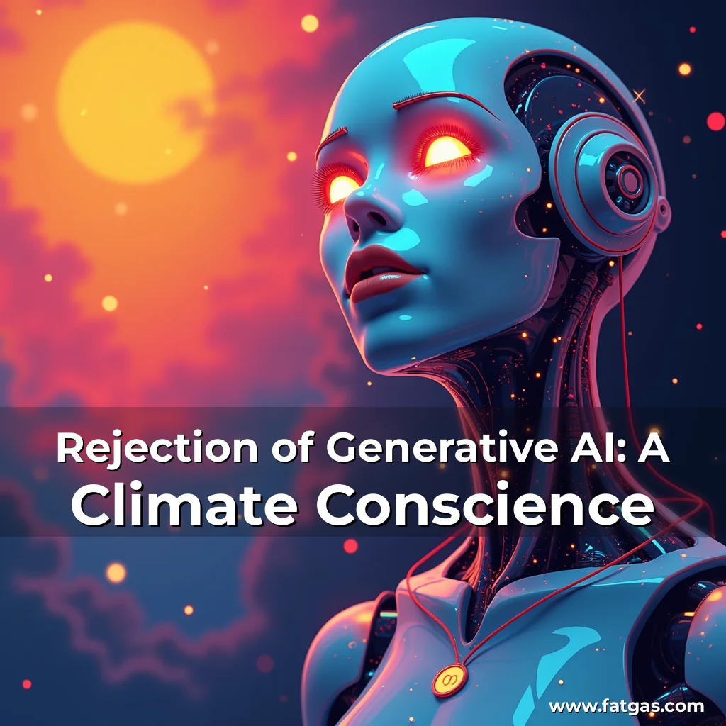 Read more about the article Rejection of Generative AI: A Climate Conscience