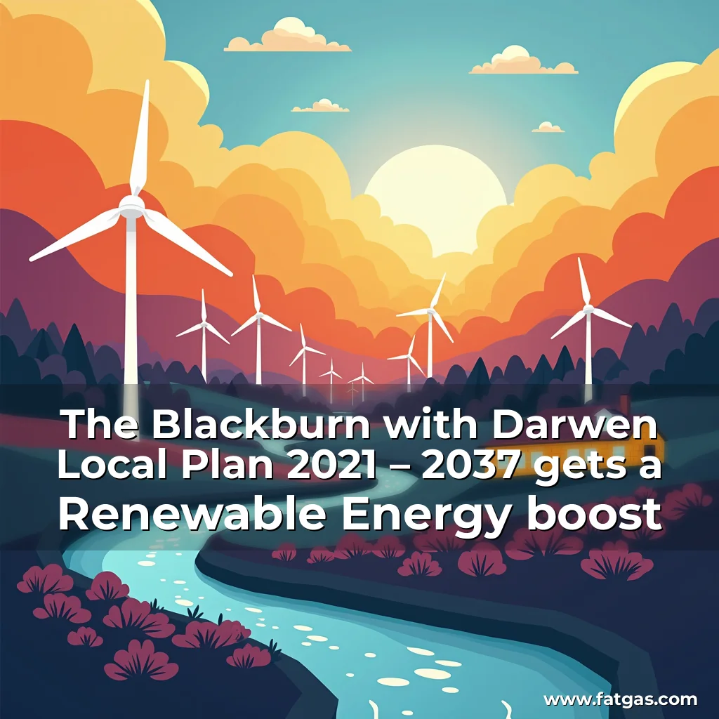 Read more about the article The Blackburn with Darwen Local Plan 2021 – 2037 gets a Renewable Energy boost