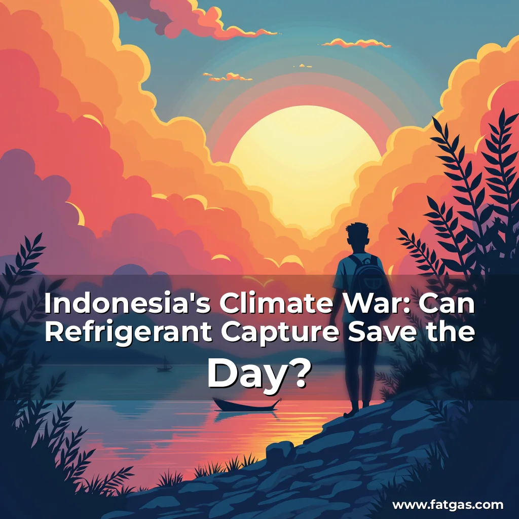Read more about the article Indonesia’s Climate War: Can Refrigerant Capture Save the Day?