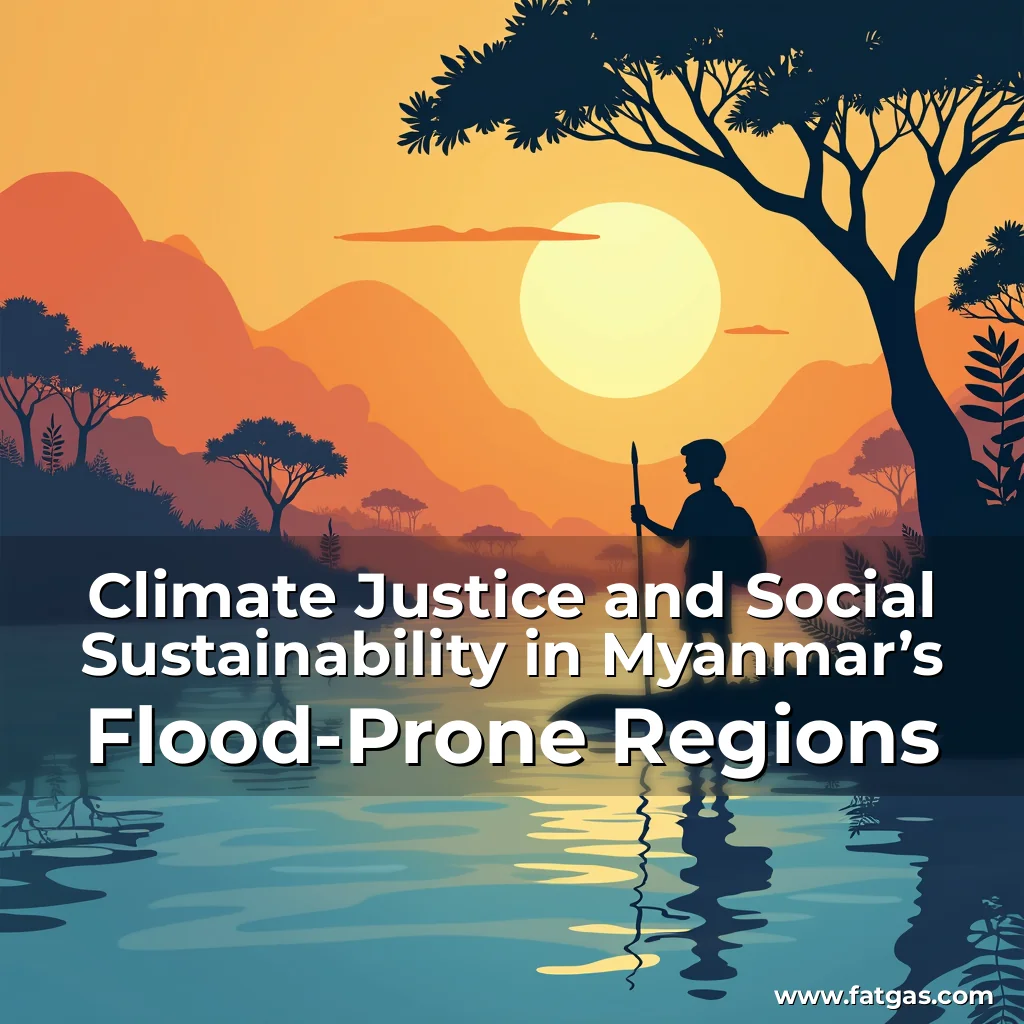 Read more about the article Climate Justice and Social Sustainability in Myanmar’s Flood-Prone Regions
