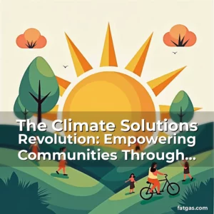 Read more about the article The Climate Solutions Revolution: Empowering Communities Through Actionable Strategies