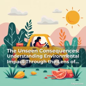 Read more about the article The Unseen Consequences: Understanding Environmental Impact Through the Lens of Modern Consumption