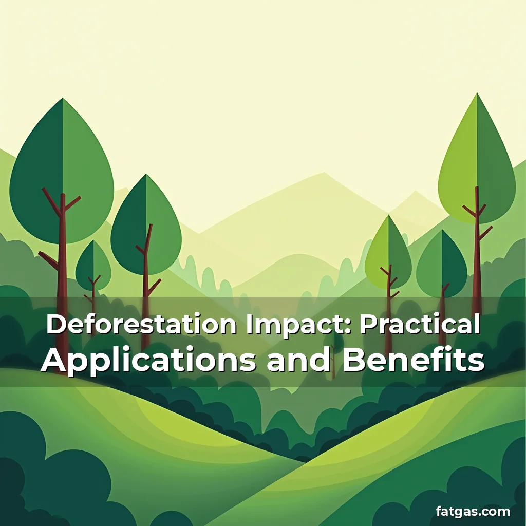 Read more about the article Deforestation Impact: Practical Applications and Benefits