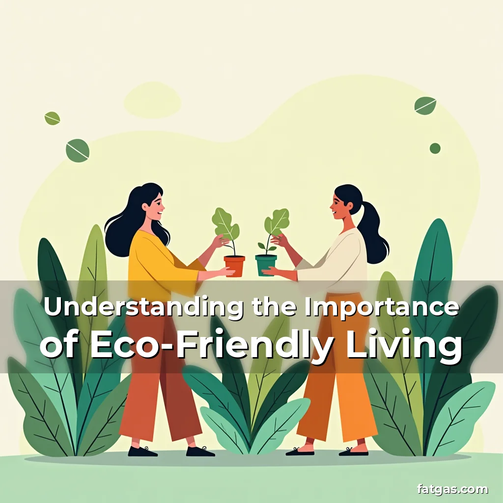 Read more about the article Understanding the Importance of Eco-Friendly Living