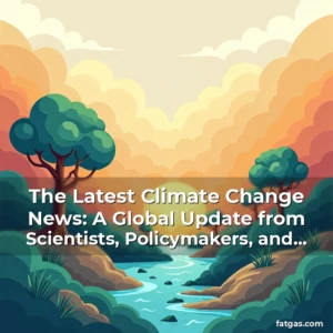 Read more about the article The Latest Climate Change News: A Global Update from Scientists, Policymakers, and Activists