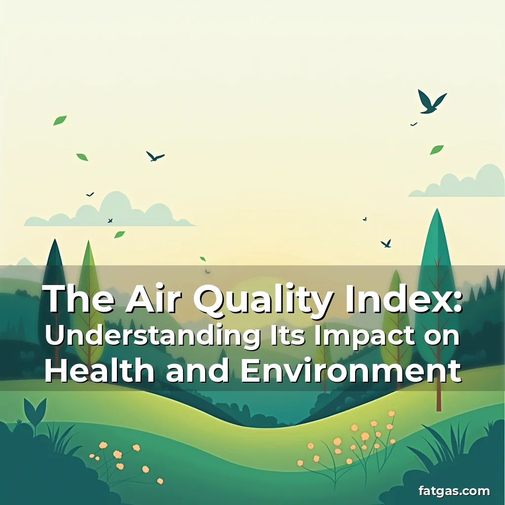 Read more about the article The Air Quality Index: Understanding Its Impact on Health and Environment