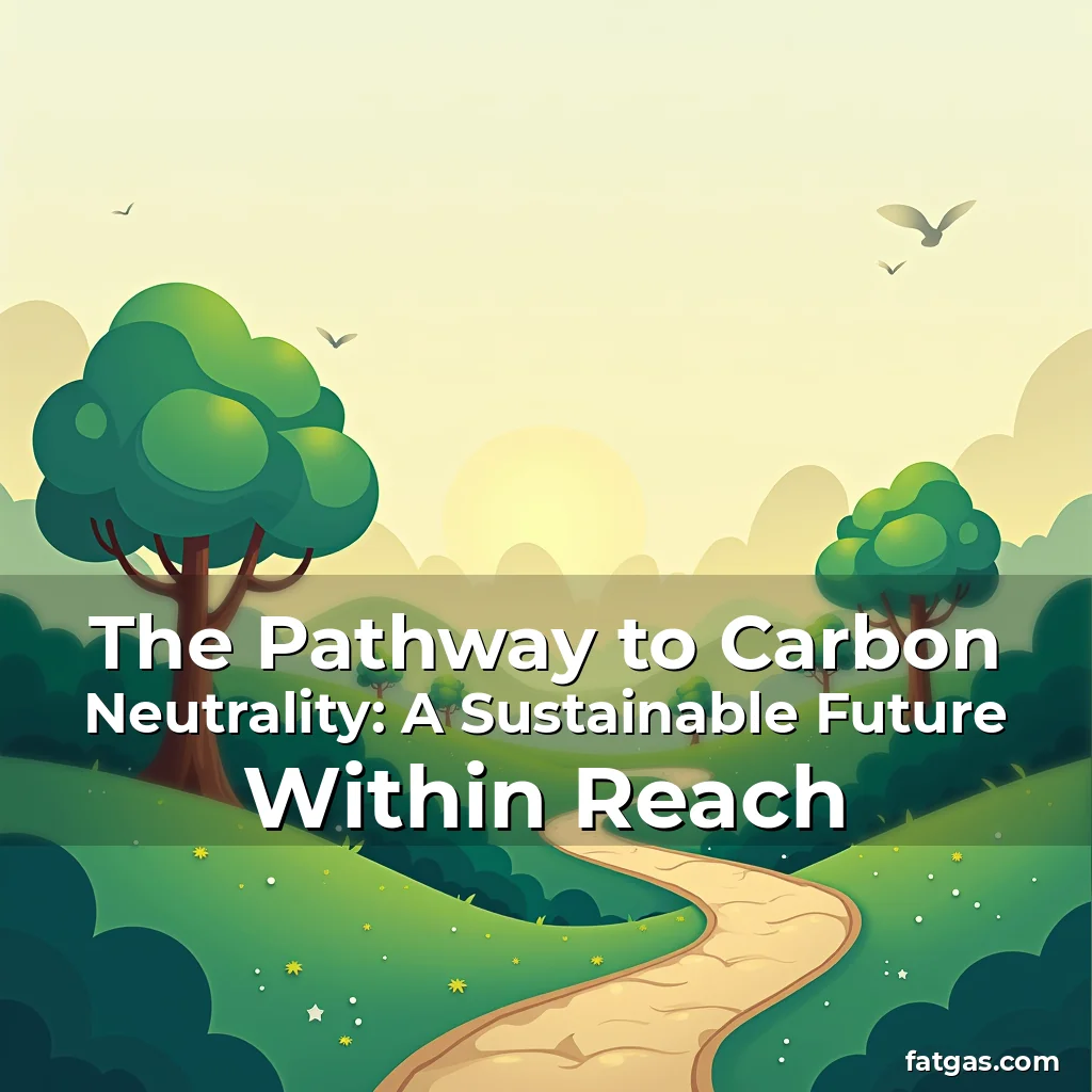 Read more about the article The Pathway to Carbon Neutrality: A Sustainable Future Within Reach